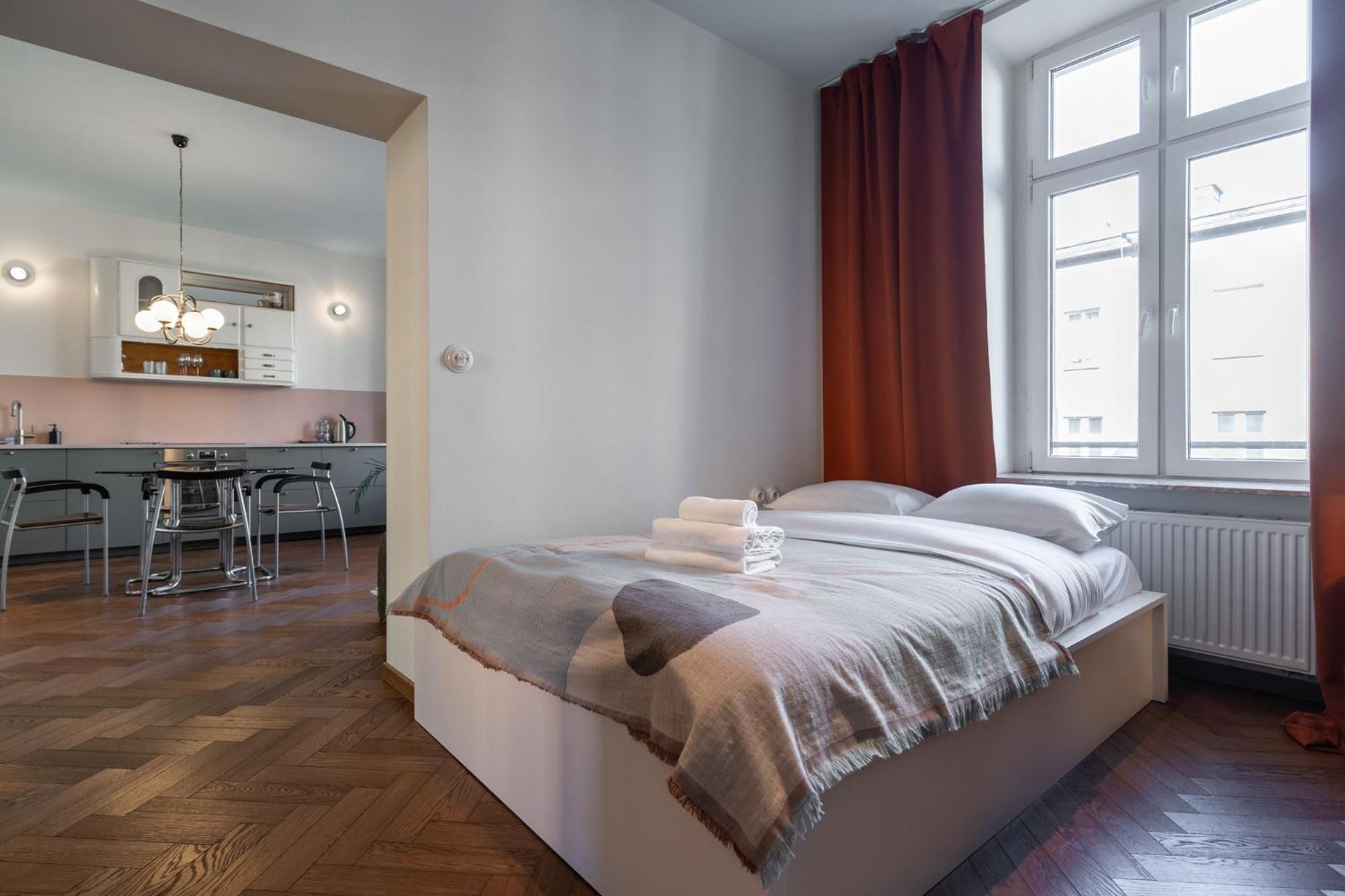 Stylowy Apartament W Centrum - Opolska Katoviçe Dış mekan fotoğraf
